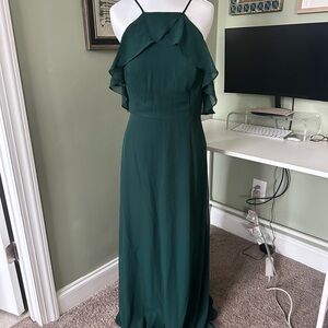 Birdy Grey Forest Green Maxi Dress